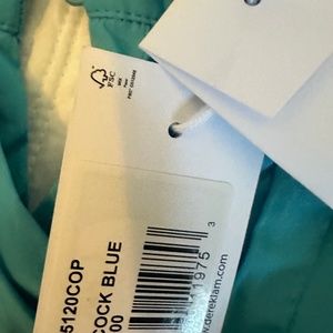 Derek lam turquoise ruffle dress